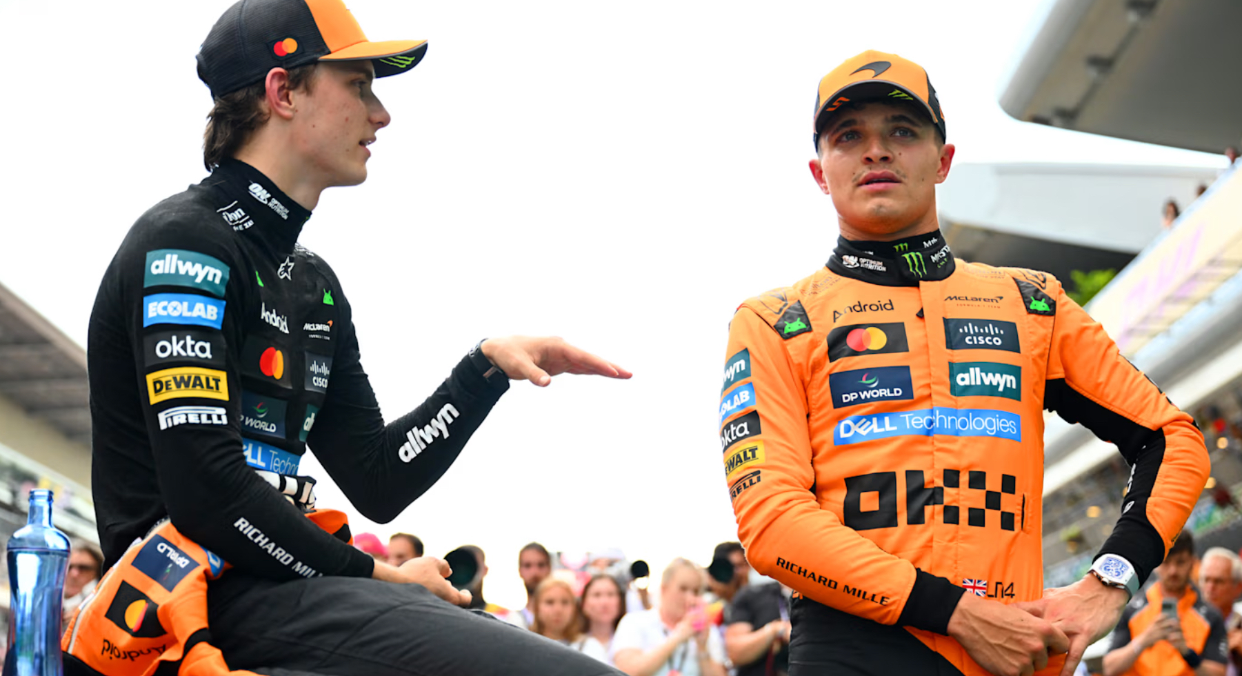 索伯车队轻取迈凯伦，诺里斯统治全场